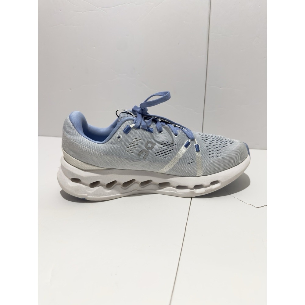 ON Women's Cloudsurfer Running Athletic Shoes Sneakers Heather/White Size 8 - Picture 5 of 11